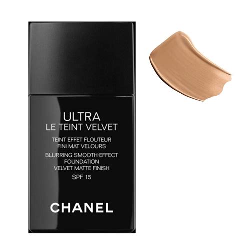 ultra le teint velvet chanel|chanel perfection lumiere velvet makeup.